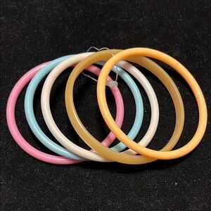 Colorful Bangle Set (5)